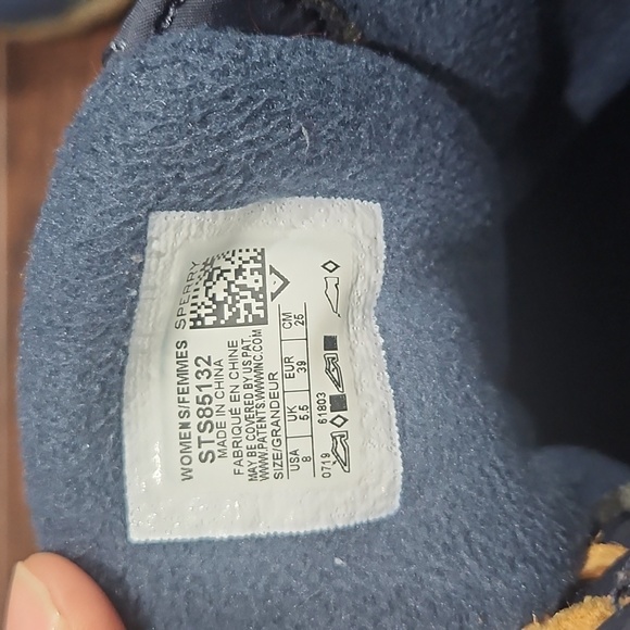 Blue Sperry Boots - Picture 4 of 5